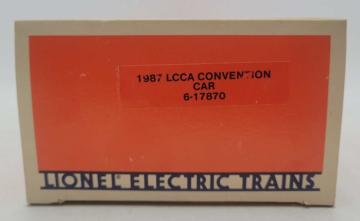Lionel 6-17870 O Gauge LCCA East Camden & Highland Boxcar VG/Box