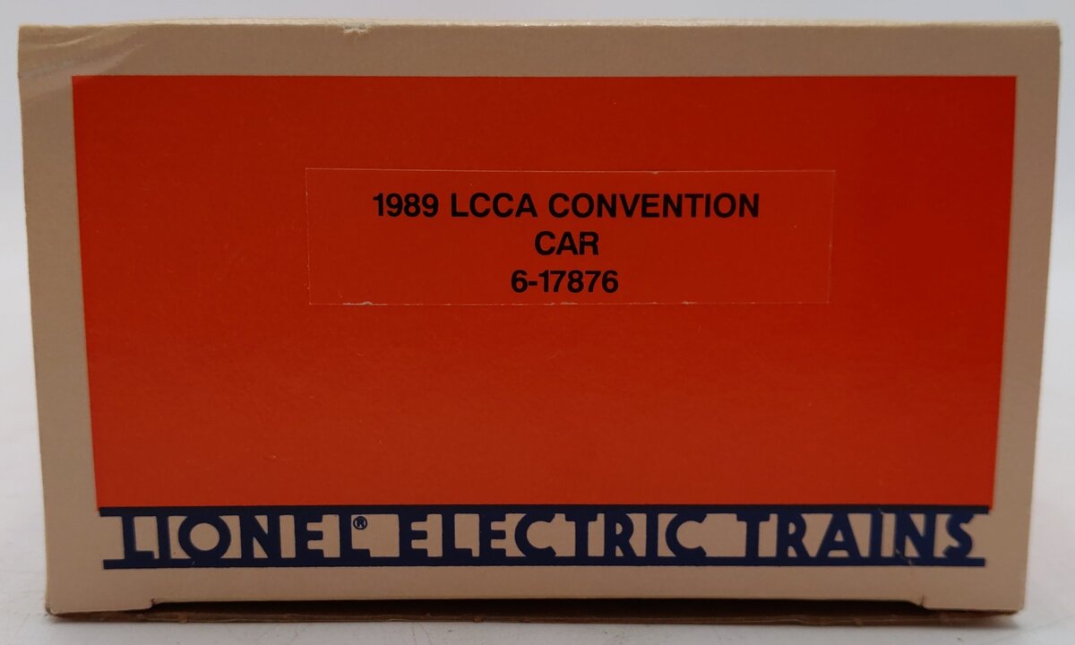 Lionel 6-17876 O Gauge LCCA 1989 Columbia, Newberry & Laurens Convention Box Car EX/Box