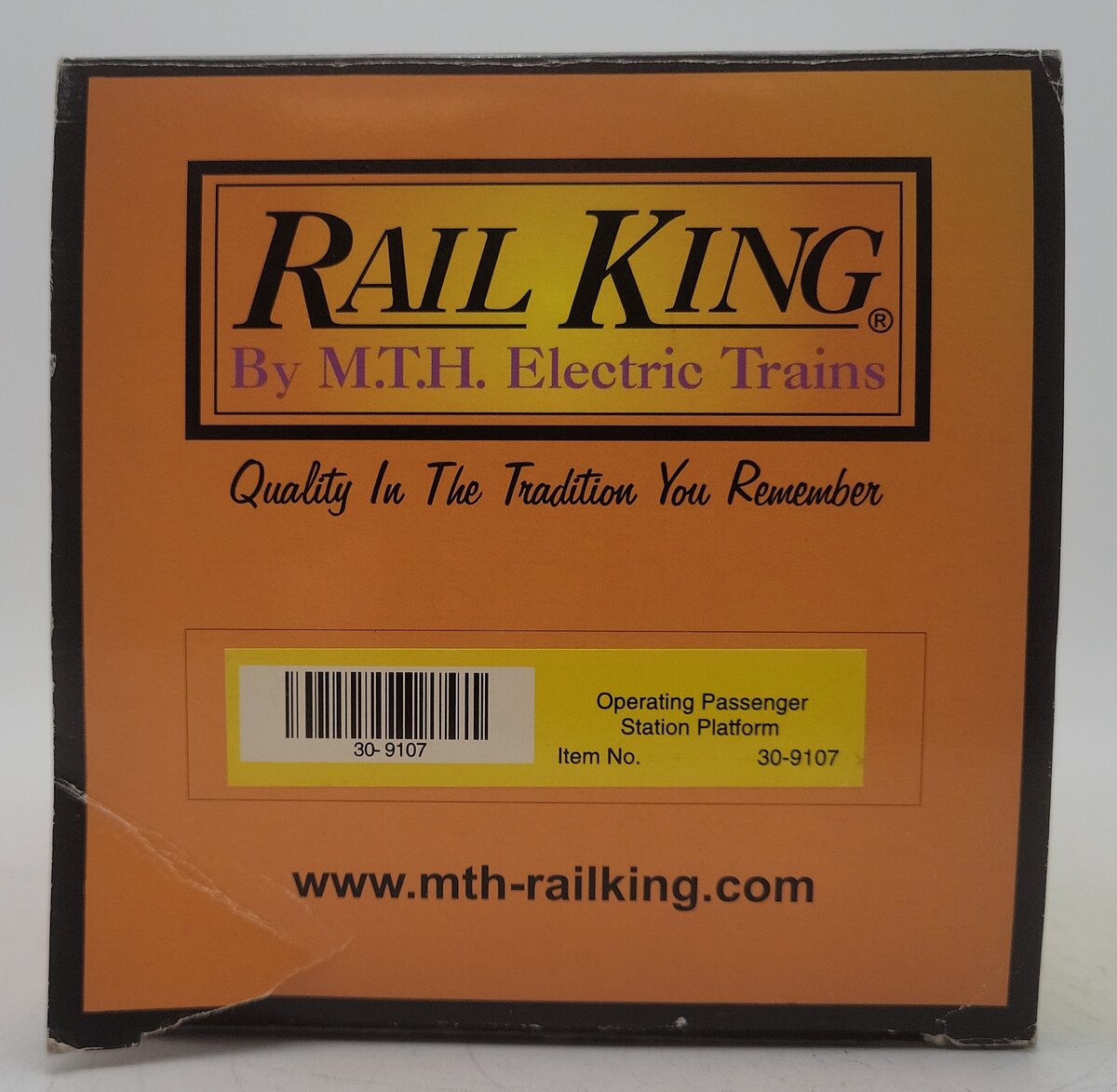 MTH 30-9107 O Middletown Operating Station Platform w/Gray Roof LN/Box