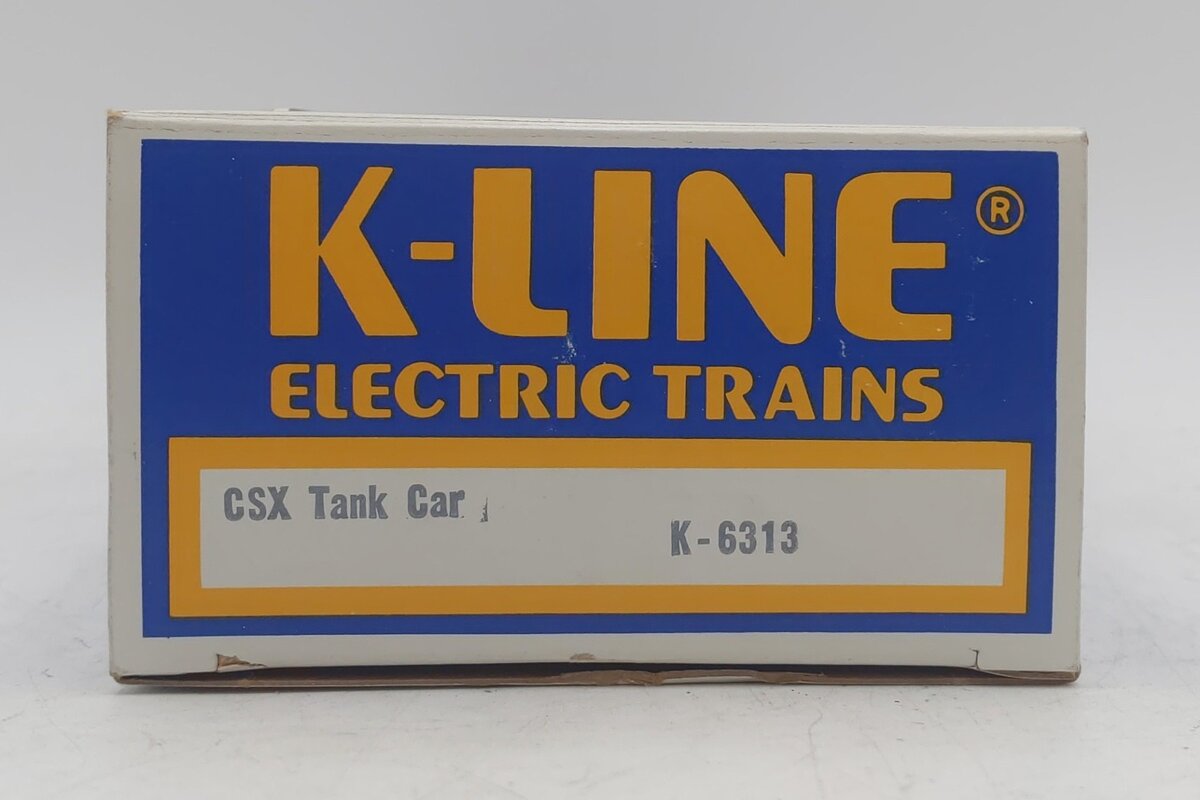 K-Line K6313 O Gauge CSX Single Dome Tank Car LN/Box