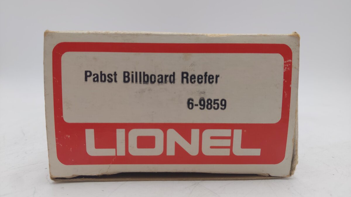 Lionel 6-9859 O Gauge Pabst Blue Ribbon Reefer #1893 EX/Box