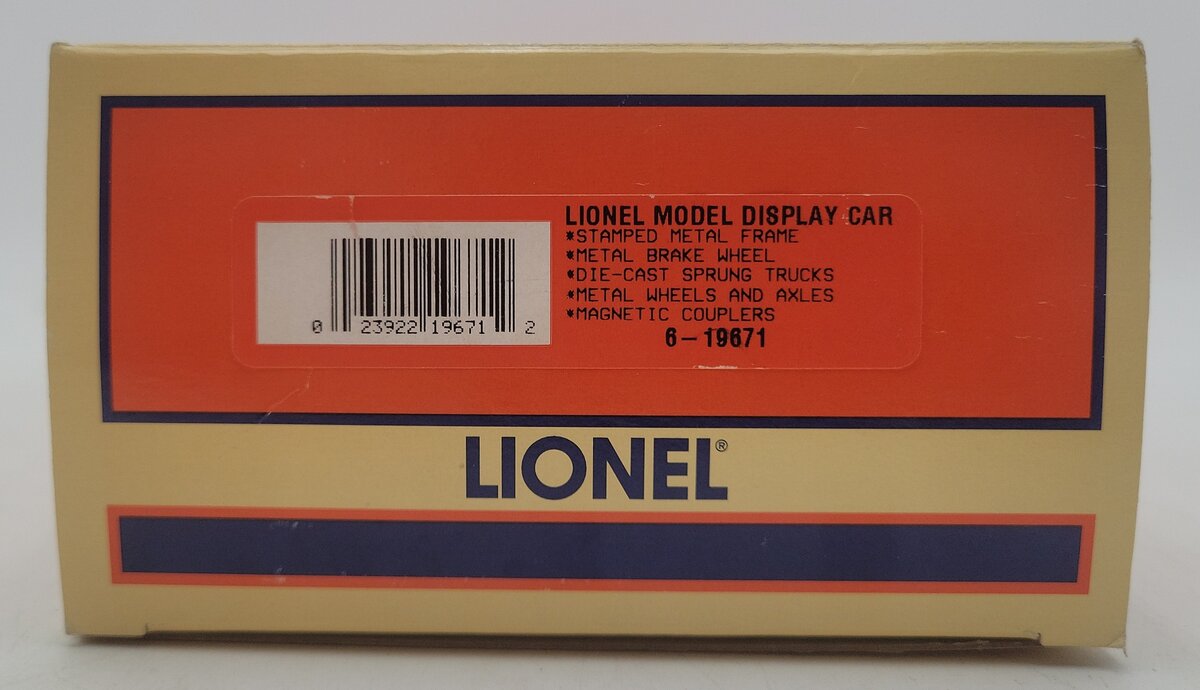 Lionel 6-19671 O Gauge Lionel Model Display Car #6445-01 EX/Box