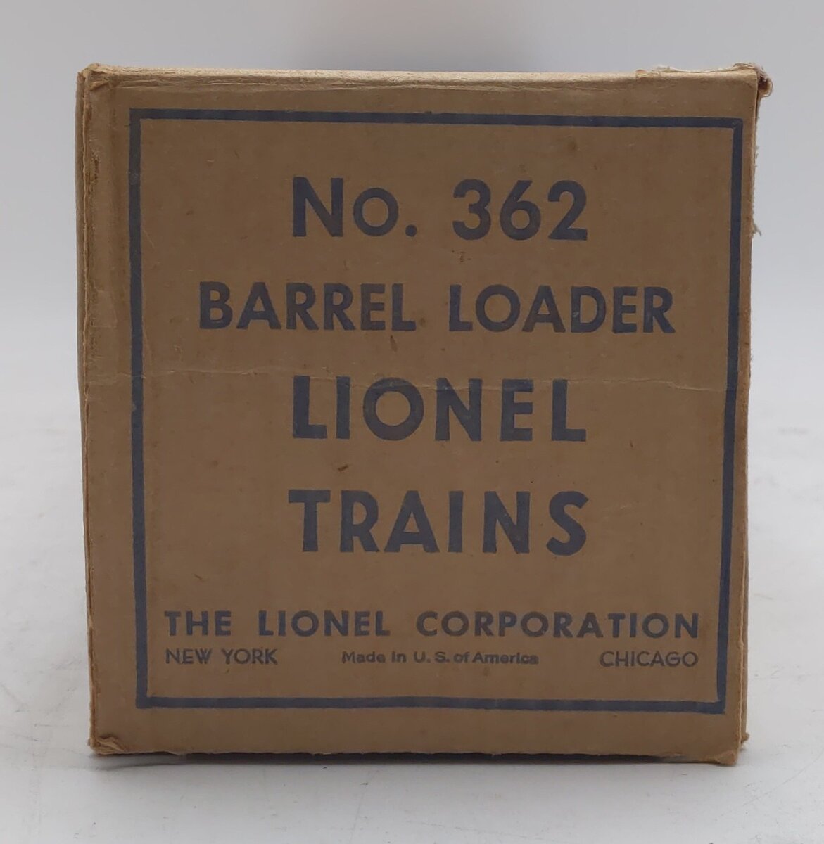 Lionel 362 Vintage O Operating Barrel Loader Ramp VG/Box
