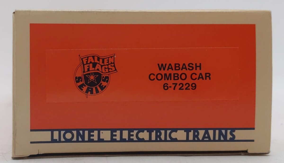 Lionel 6-7229 O Gauge Wabash Combination Car EX/Box
