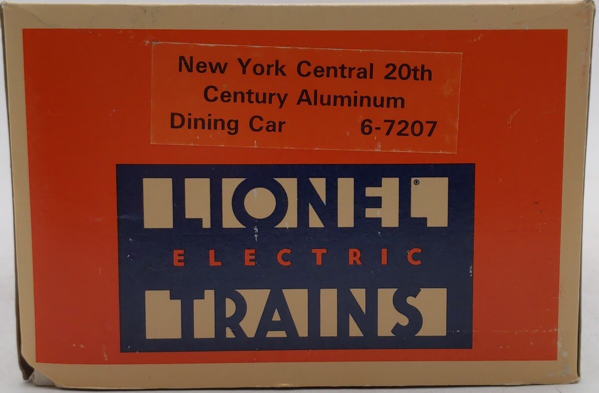 Lionel 6-7207 O Gauge New York Central Dining Passenger Car #7207 EX/Box