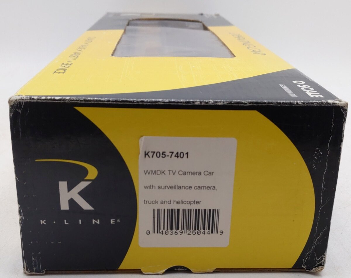 K-Line K705-7401 WMDK TV Camera Car with Suveillance Camera VG/Box