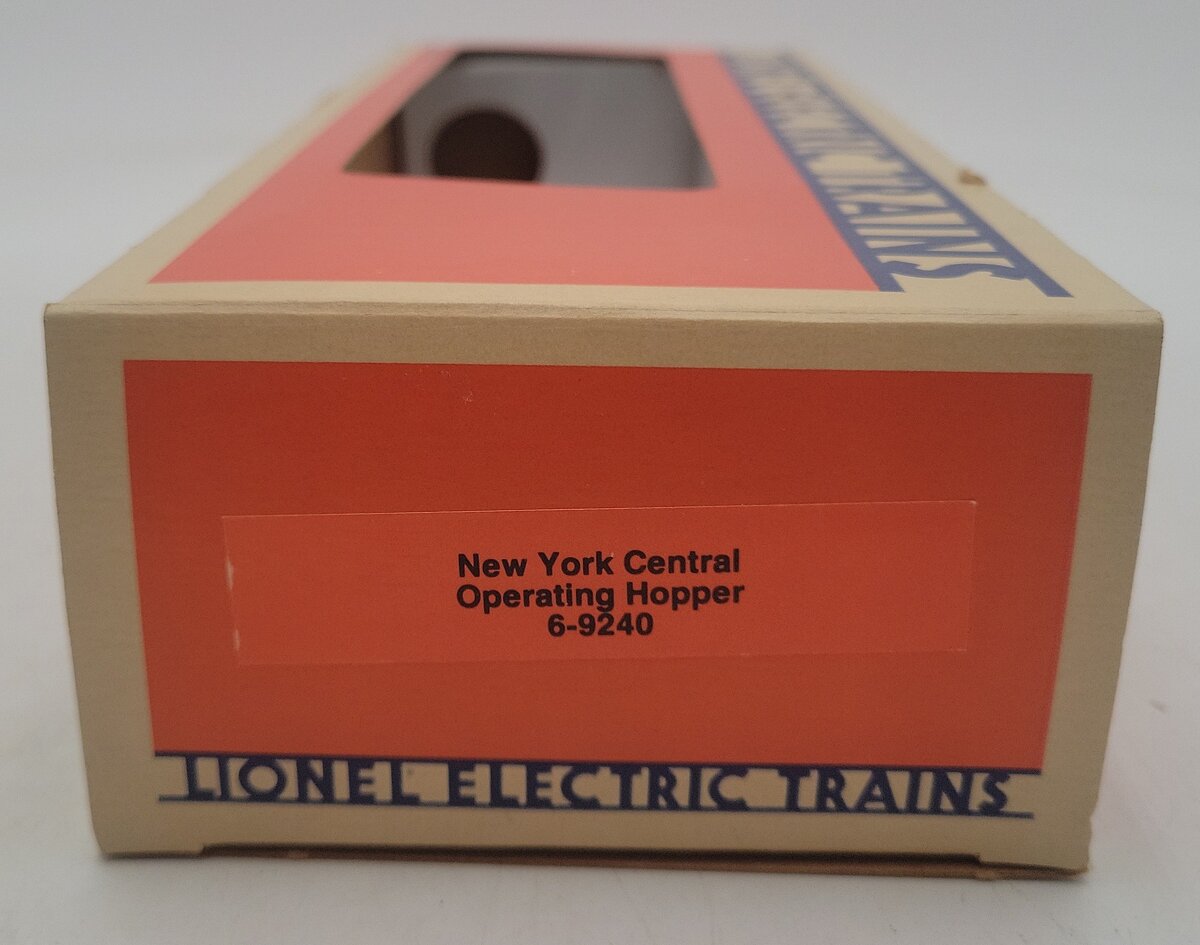 Lionel 6-9240 O Gauge New York Central 2-Bay Operating Hopper #9240 EX/Box