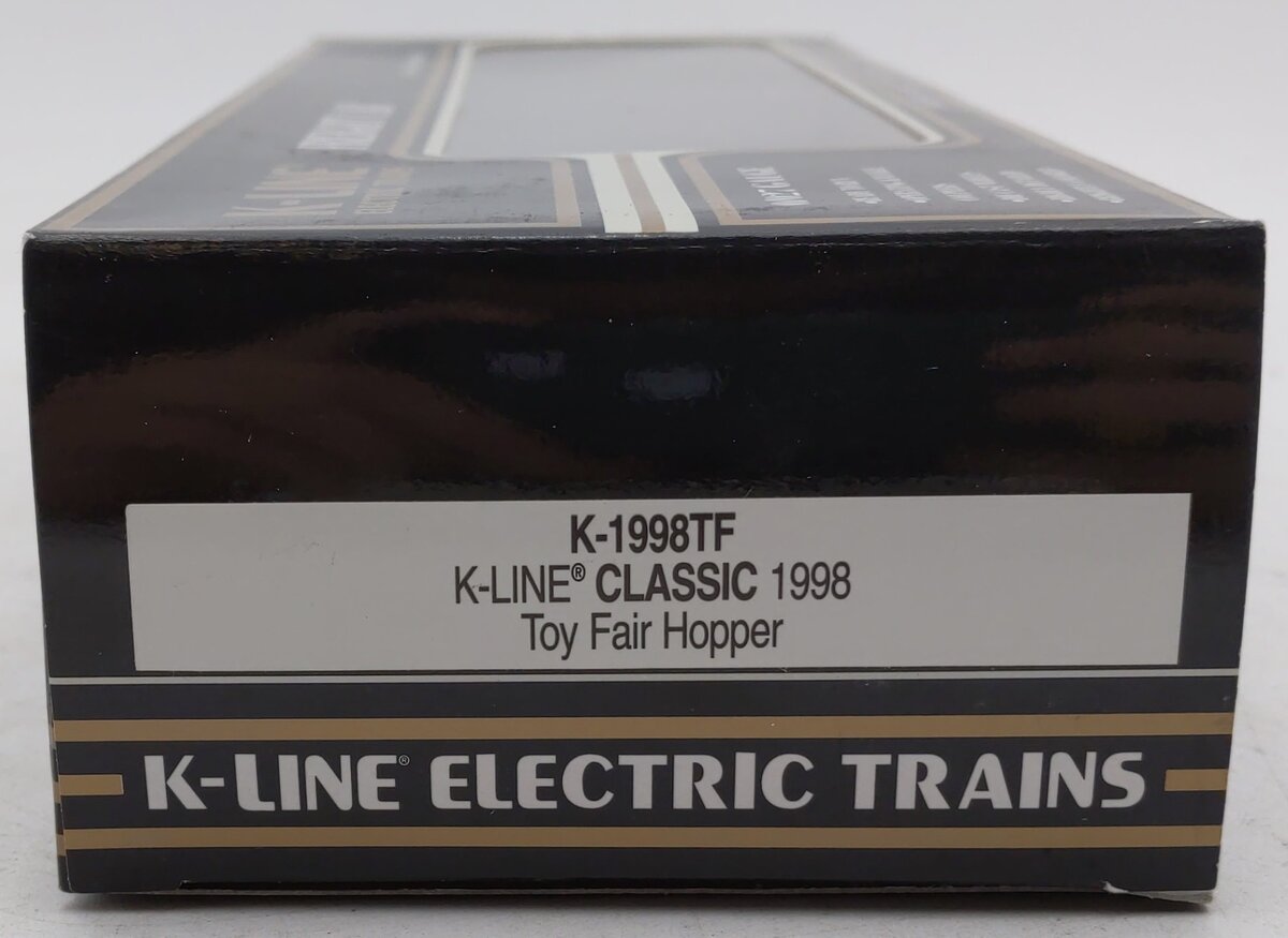 K-Line K1998TF O Gauge 1998 NYC Toy Fair 2-Bay Hopper Car LN/Box