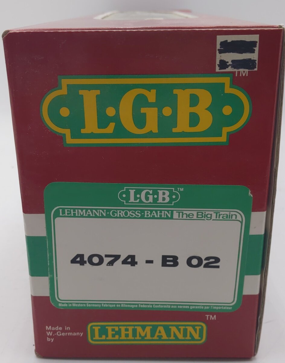 LGB 4074-B02 G Scale Tiffany Reefer Car EX/Box