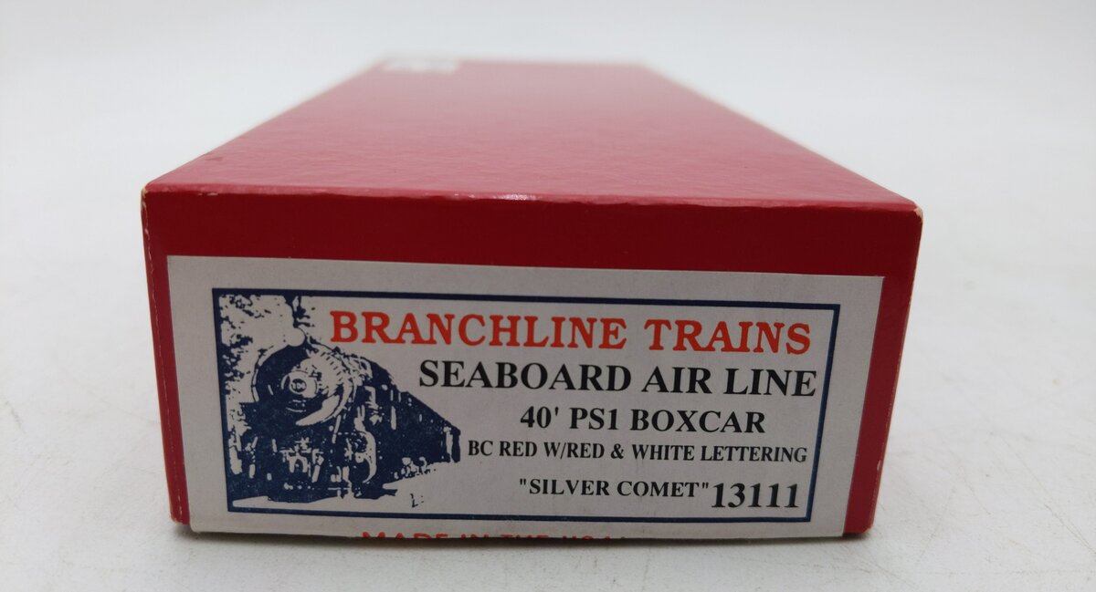 Branchline Trains 13111 HO Scale 40' PSI Silver Comet Boxcar 24863 LN/Box