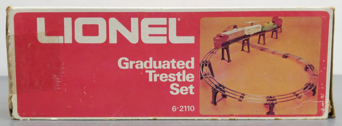 Lionel 6-2110 O27 Gauge Graduated Trestle Set VG/Box