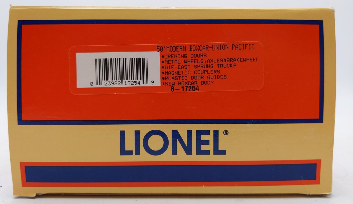 Lionel 6-17254 O Gauge Union Pacific 50' Modern Boxcar #551967 LN/Box