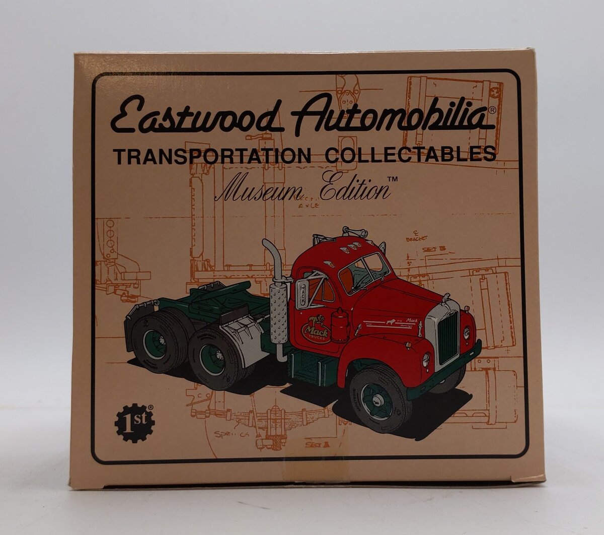Eastwood Automobilia Transportation Collectable 1:25 1960 Model B-61 Mack Truck NIB