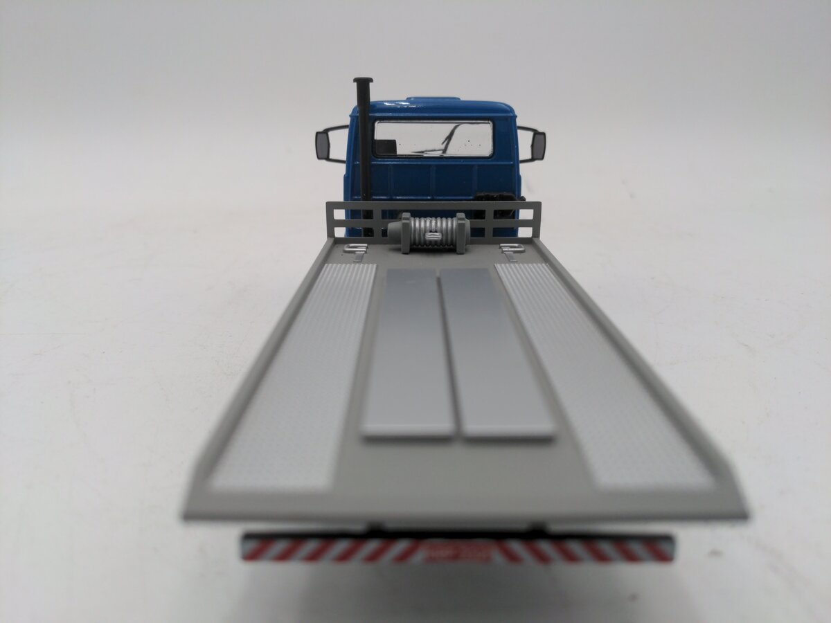 Schuco 1/43 Hanomag Kurier "Enser" Blue Truck EX/Box