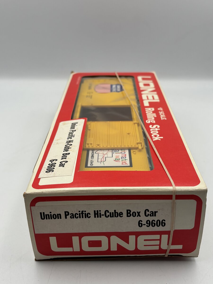 Lionel 6-9606 O Gauge Union Pacific Hi-Cube Boxcar EX/Box