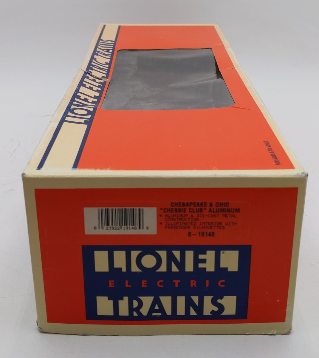 Lionel 6-19148 O Chesapeake & Ohio Aluminum "Chessie Club" Passenger Car #1903 EX/Box