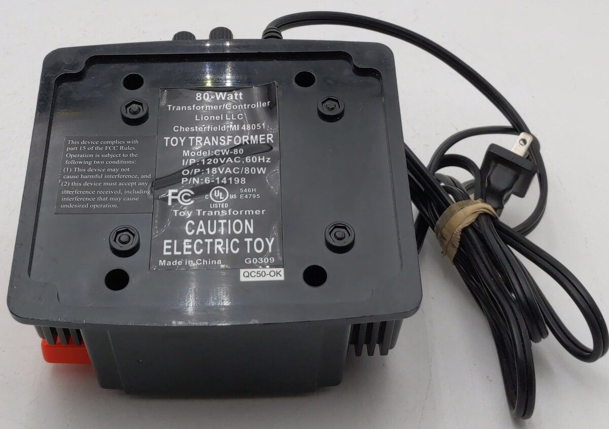 Lionel CW-80 80 Watt Transformer EX