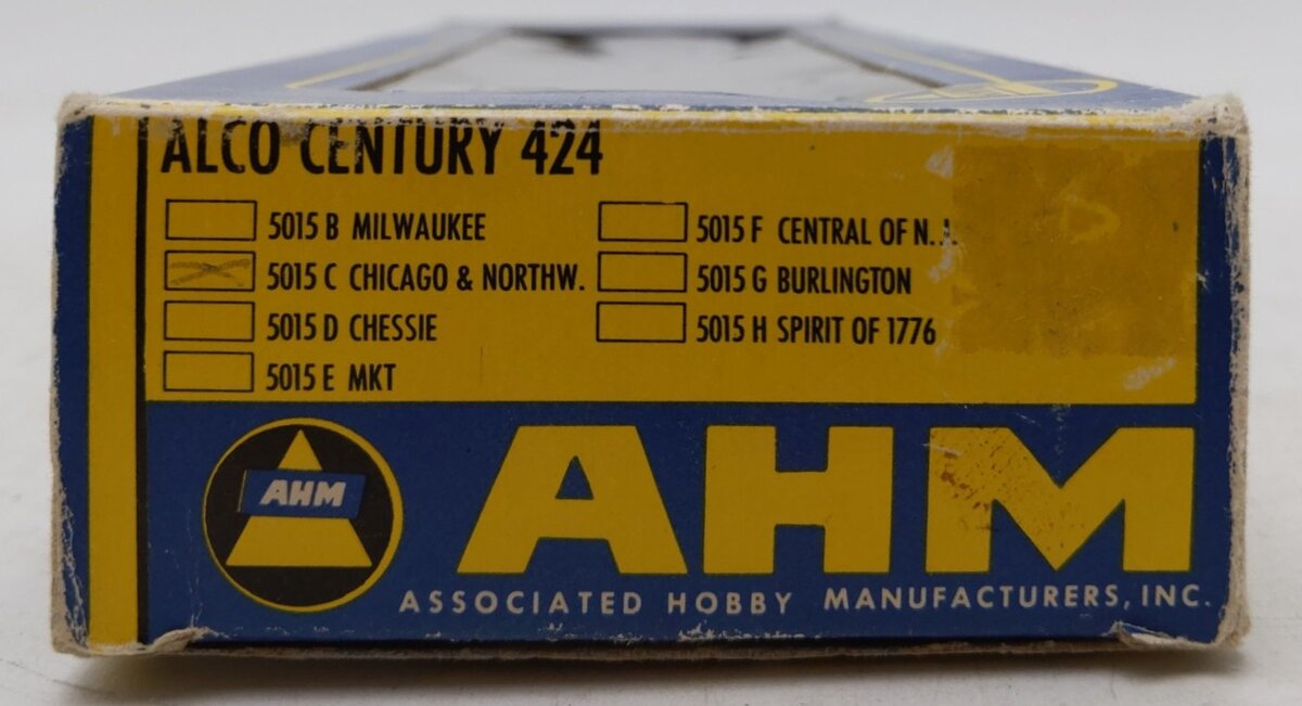 AHM 5015C HO Scale Chicago & North Western "400" Alco Century Diesel Locomotive EX/Box