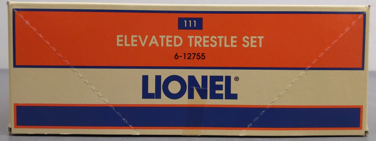 Lionel 6-12755 "O" & "O27" Gauge Elevated Trestle Set EX/Box