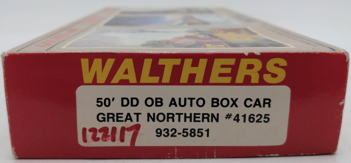 Walthers 932-5851 HO Great Northern 50' DD OB Auto Boxcar # 41744 Kit NIB