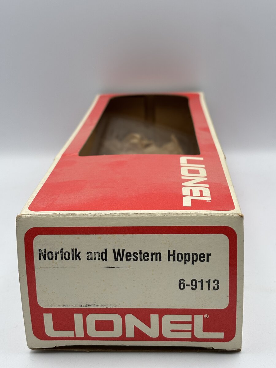 Lionel 6-9113 O Gauge Norfolk and Western Hopper EX/Box