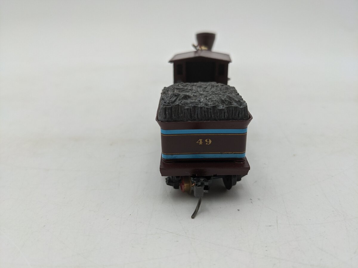 Mantua T.Y.C.O. HO Texas W & A 4-4-0 Locomotive & Tender-Custom