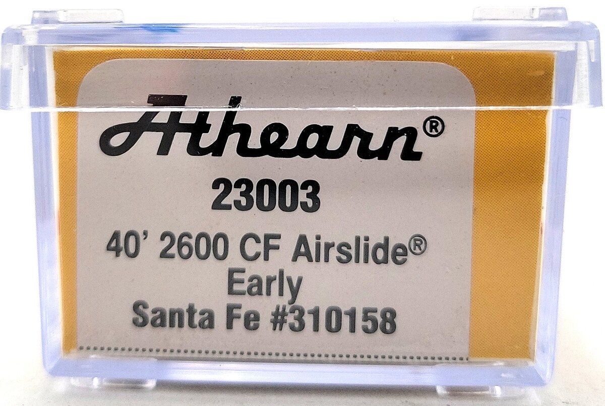 Athearn 23003 N Santa Fe GATC 2600 Airslide Hopper #310158 EX/Box