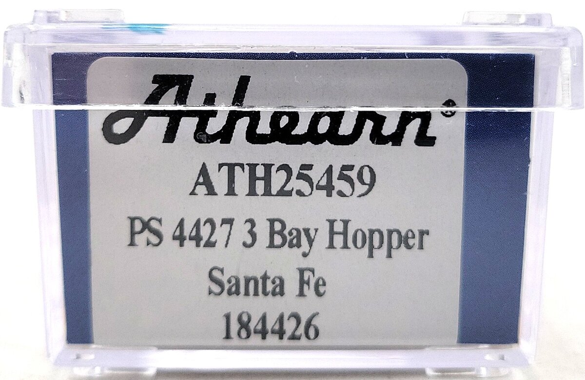 Athearn 25459 N Scale Santa Fe PS 4427 Covered Hopper #184426 LN/Box