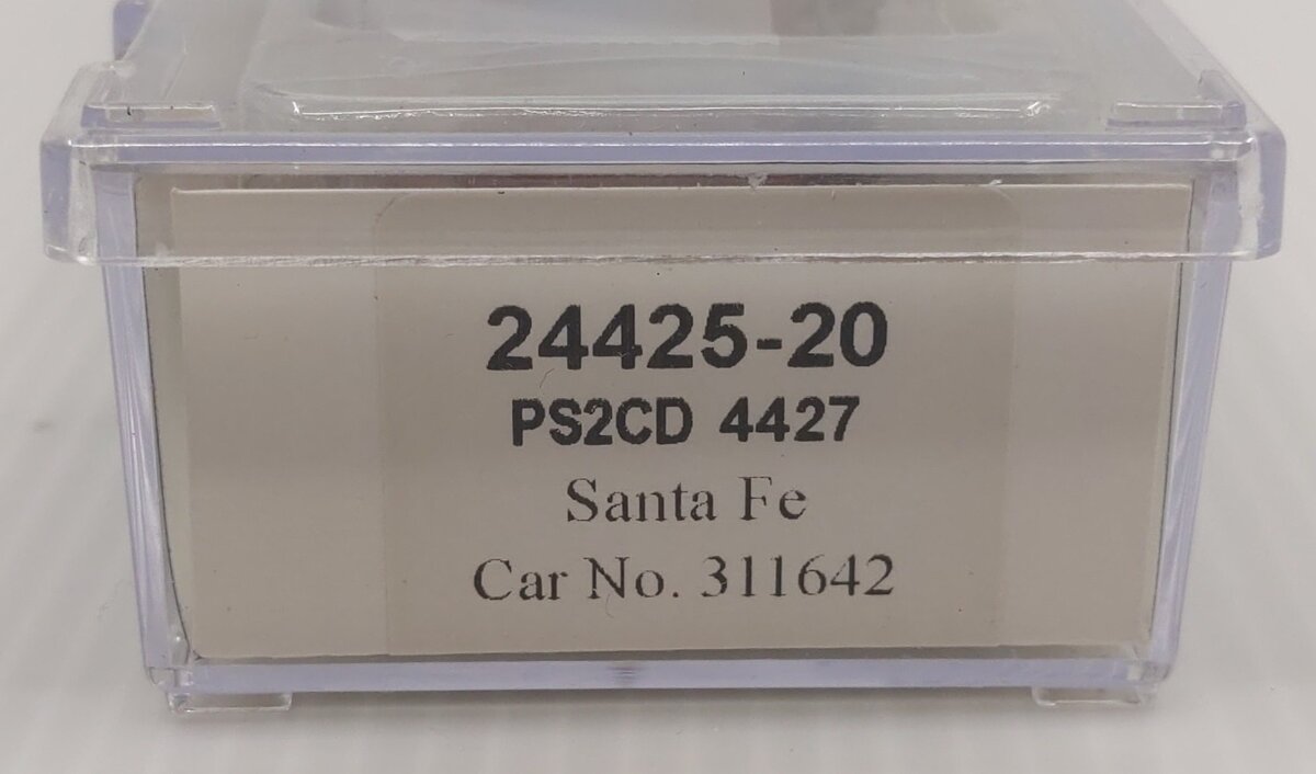 Trainworx Inc 24425-20 N Santa Fe PS2-CD Covered Hopper #311642
