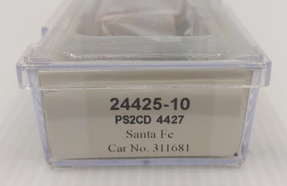 Trainworx Inc 24425-10 N Santa Fe PS2-CD 4427 Covered Hopper #4 LN/Box