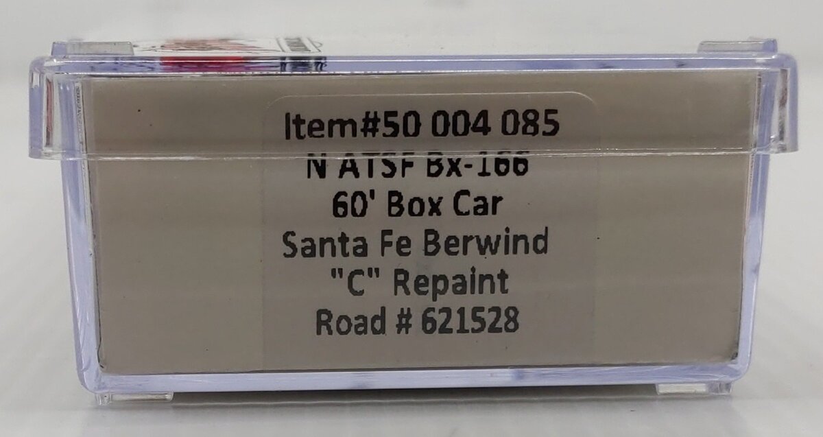 Atlas 50004085 N Santa Fe Berwind "C" Repaint BX-166 Box Car #621528 LN/Box