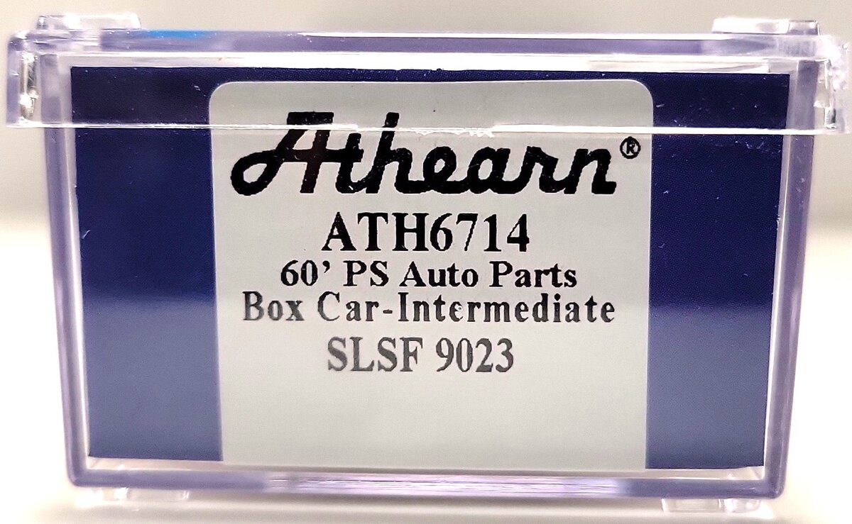 Athearn 6714 N St. Louis-San Francisco 60' PS Auto Boxcar #9023 LN/Box