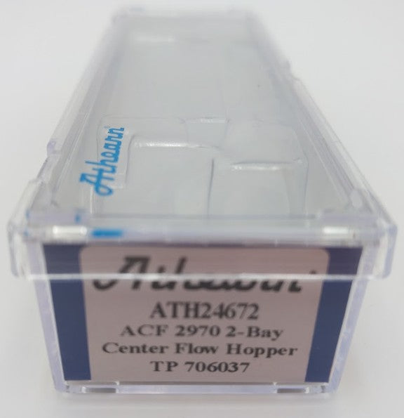 Athearn ATH24672 N Scale TP/MP ACF 2970 2-Bay Center Flow Hopper Car #706037 LN/Box