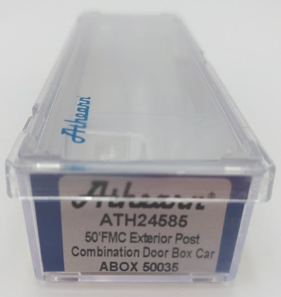 Athearn ATH24585 N Scale Railbox 50' FMC Ex-Post Combo Door Box Car #50035