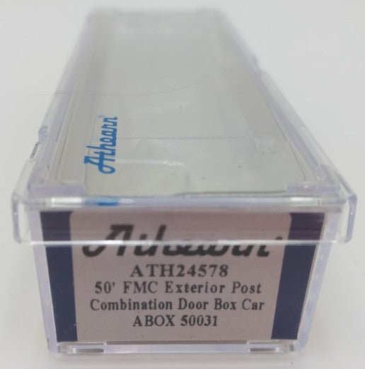 Athearn ATH24578 N Scale Railbox 50' FMC Ex-Post Combo Door Box Car #50031