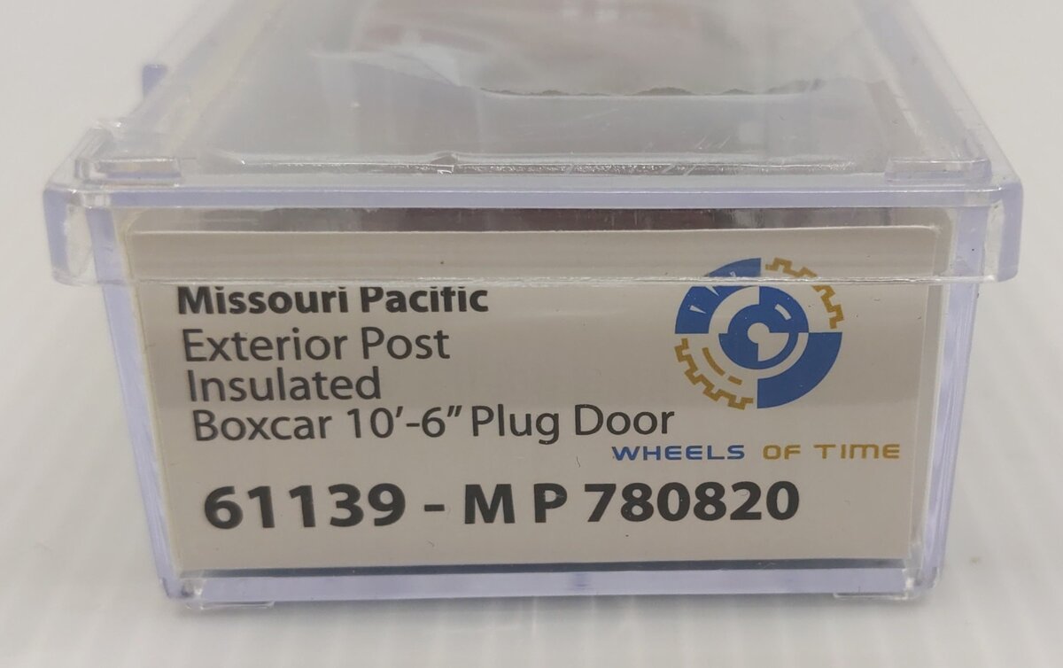 Wheels of Time 61139 N Missouri Pacific PC&F 50' Boxcar #780820 LN/Box