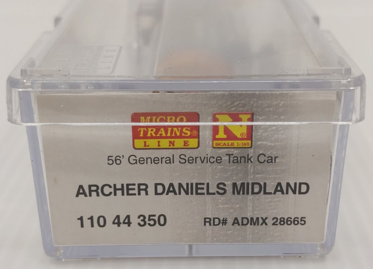 Micro-Trains 11044350 N Archer Daniels Midland 56' Tank Car #28665 LN/Box