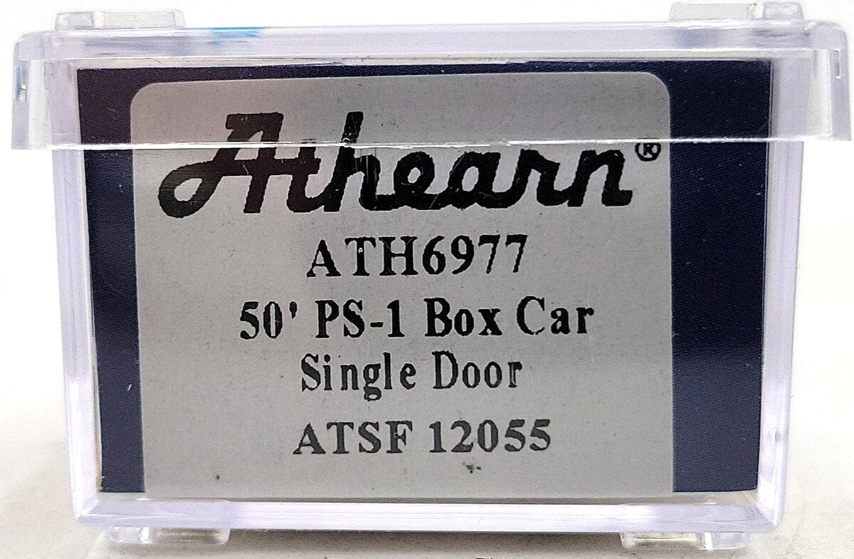 Athearn 6977 N Santa Fe 50' PS-1 Single Door Box #12055 LN/Box