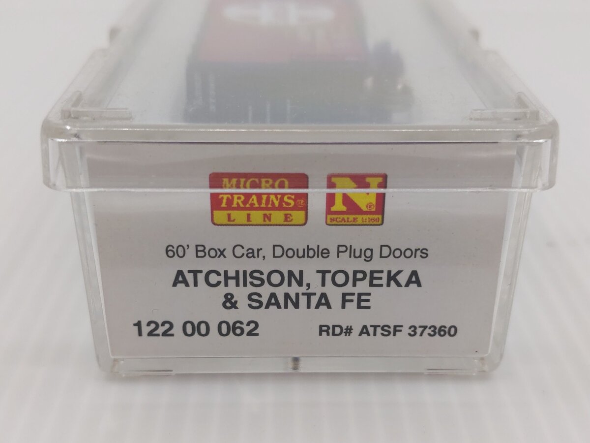 Micro-Trains 12200062 N Santa Fe Greenville 60' Double-Door Boxcar #37360 LN/Box