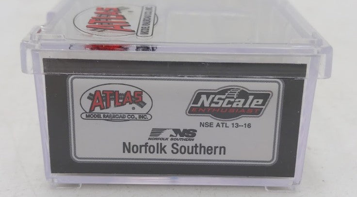 Atlas NSE 13-16 N Scale Norfolk Southern Roanoke Shops Tank Car #670357 VG/Box