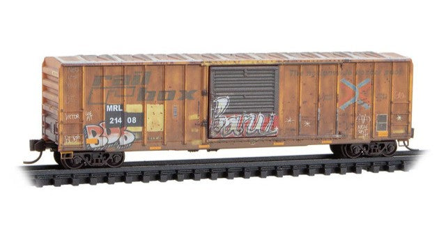 Micro-Trains 02544438 N MRL/ex.Railbox Weathered 50' Boxcar #21408 LN/Box