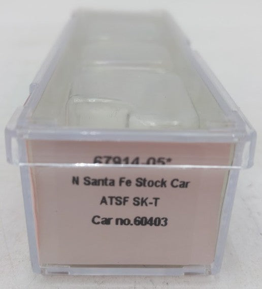 InterMountain 67914-05 N Scale Santa Fe Stock Car #60403 LN/Box