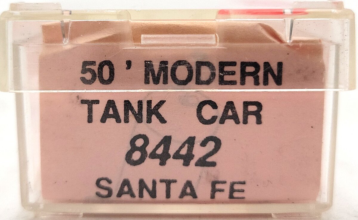 Roundhouse 8442 N Santa Fe 50' Modern Tank Car #98408 LN/Box