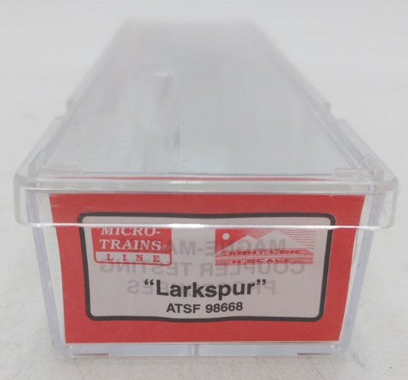 Micro-Trains 98668 N Scale ATSF "Larkspur" Diesel Fuel Tank Car #98668 LN/Box