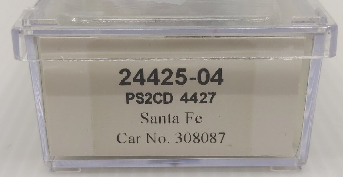 Trainworx Inc 24425-04 N Santa Fe Pullman PS2CD 4427 Covered Hopper #308087