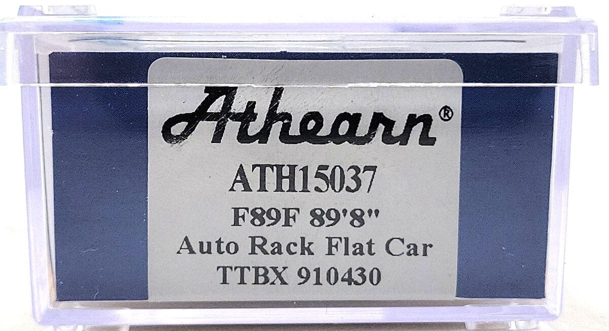 Athearn 15037 N Frisco/TTBX F89-F Bi-Level Auto Rack #910430 LN/Box