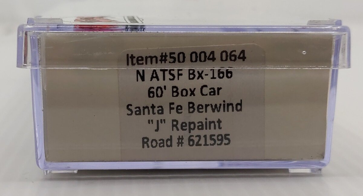 Atlas 50004064 N Santa Fe Berwind "J" Repaint BX-166 Boxcar #621595