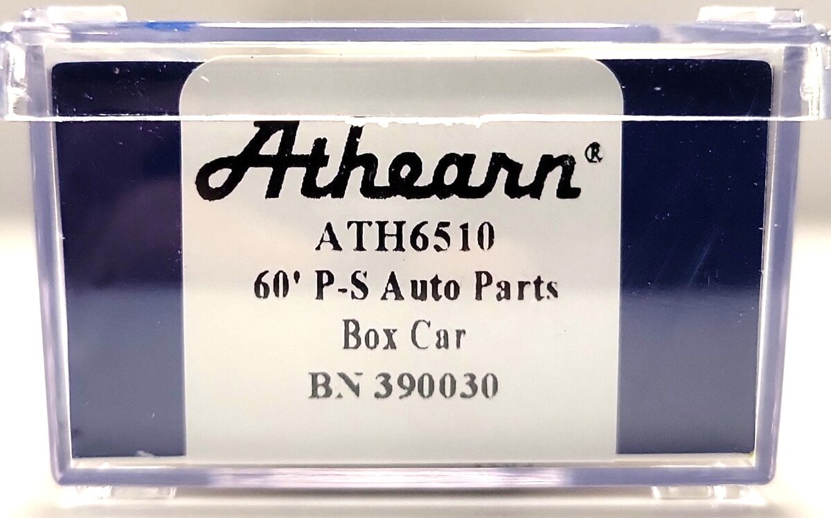 Athearn 6510 N Burlington Northern 60' PS Auto Box #390030 LN/Box