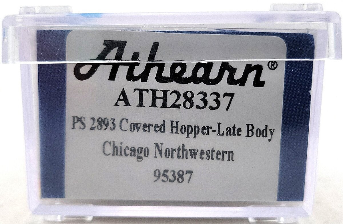 Athearn 28337 N Chicago & North Western PS-2 2893 3-Bay Covered Hopper #95387