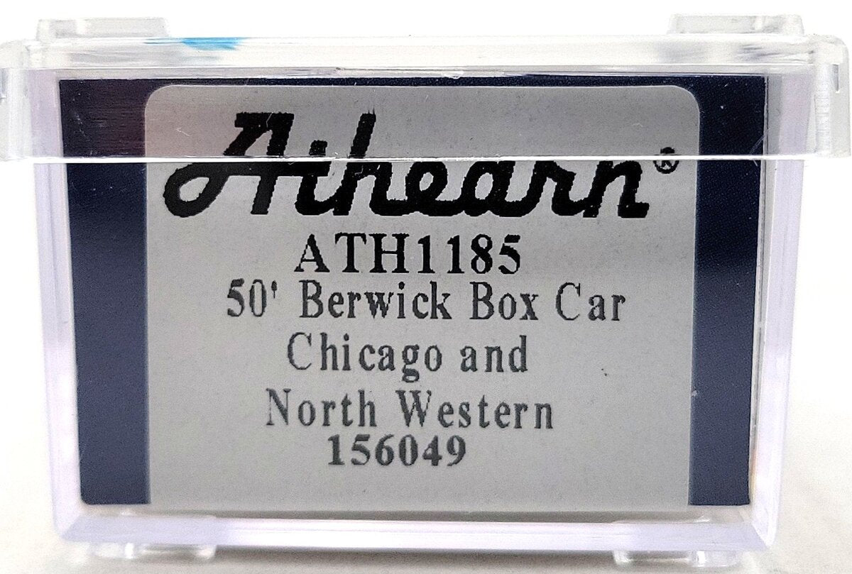 Athearn 1185 N Chicago & North Western 50' Berwick Box #156049 LN/Box